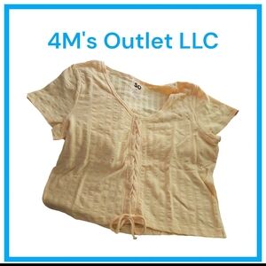 Juniors Plus Size SO Short Sleeve Top